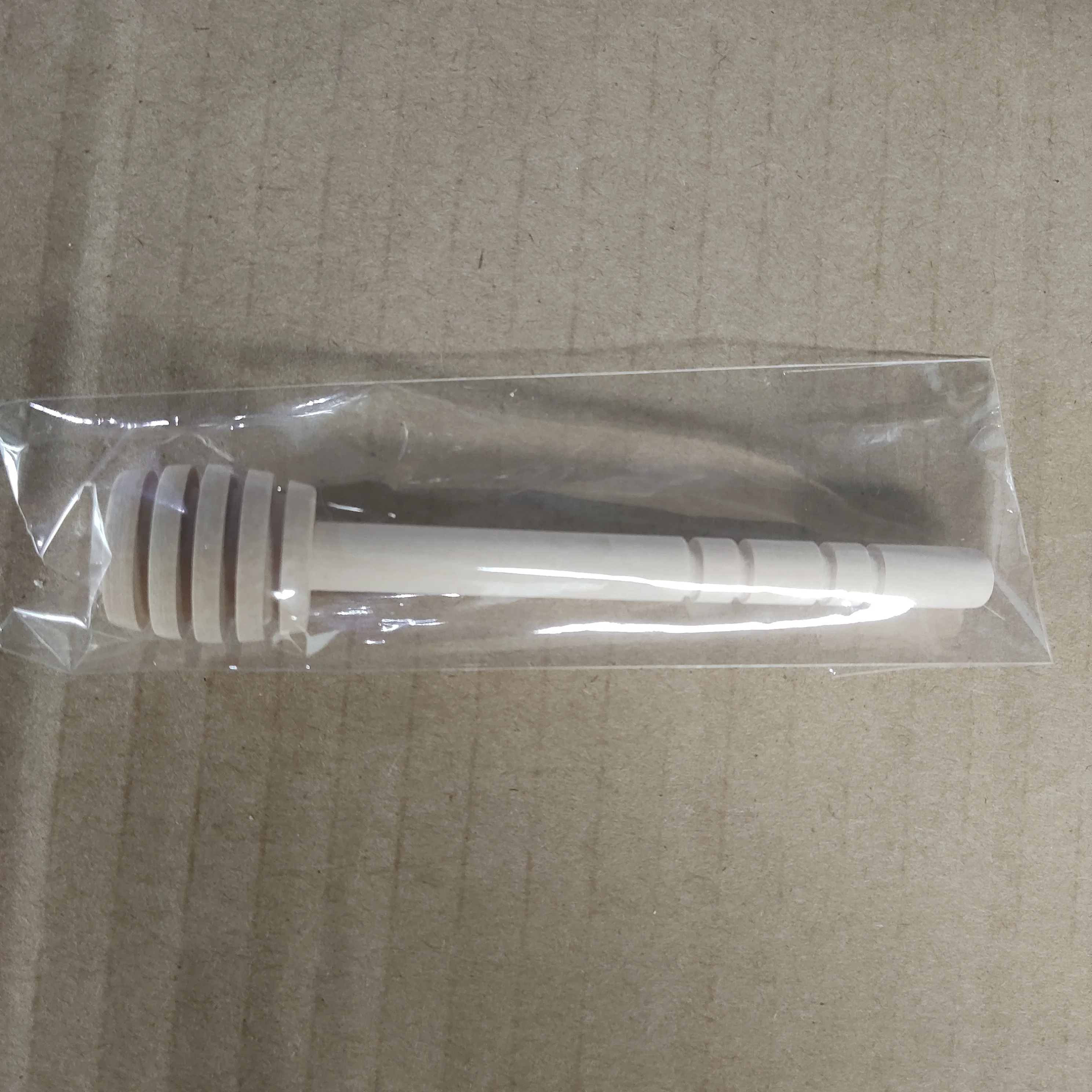 Hot Selling Customized 10cm  Wood Honey Stick