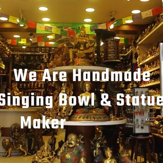 100% Natural Handmade Tingsha Bronze Bell | A Singing Bell For Meditation, Decoration, Yoga,  And Healing Purpose