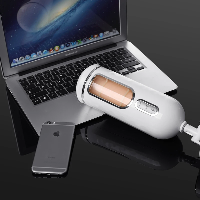 Electric Automatic Vagina Masturbation Cups Male Sexy Machine Moan Sex Toys Masturbators For Men