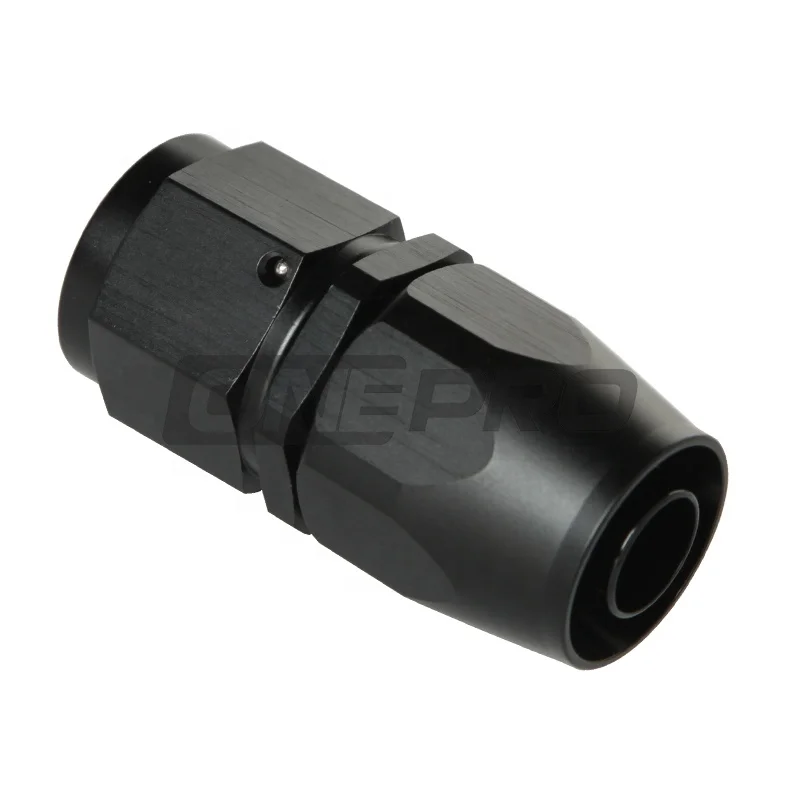 
High Performance Aluminum Straight Oil Fuel Water Air Line Female AN Swivel Hose End Fitting 