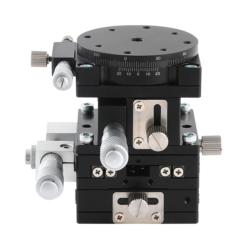 Hong To  XYR/XYZR axis translation stage LT40/60/90/125  platform sliding stage optical instruments