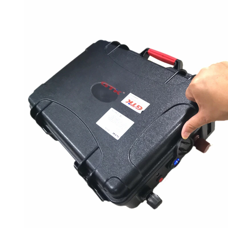 Waterproof 4S 14.8V 50Ah 40Ah 30Ah 20Ah Lithium li ion battery not 12v for electric winch fishing reel solar system+5A Charger