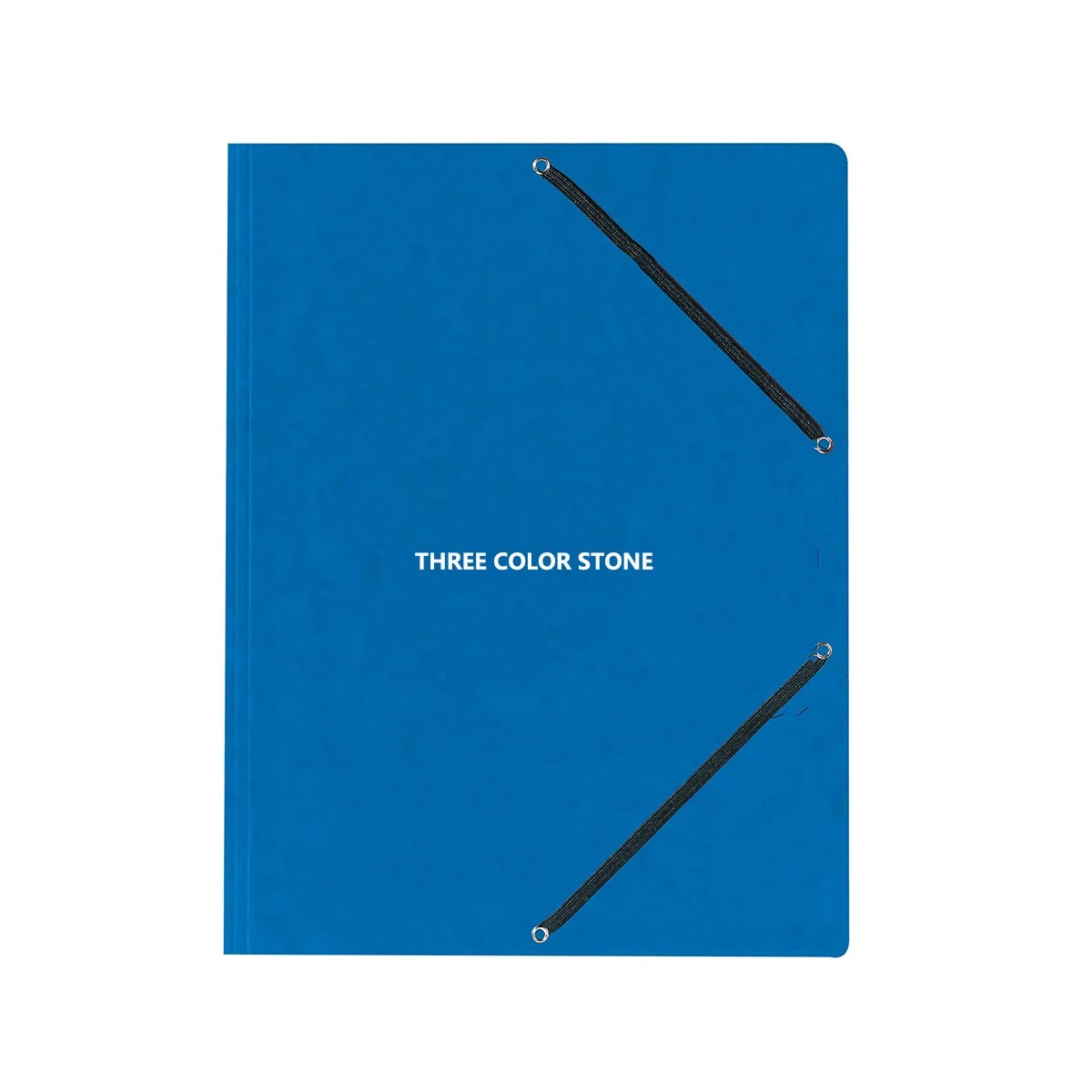 
High Quality Handmade Elastic-banded Closure 3 flap file folder 