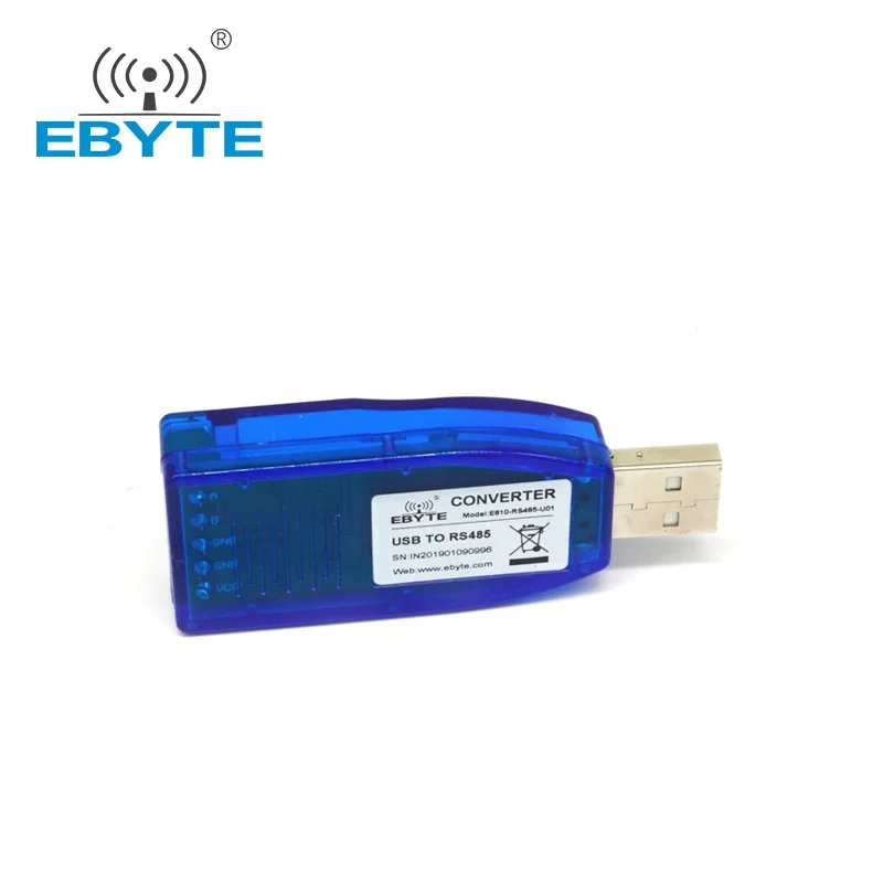  E810-RS485-U01 промышленных USB к RS485 CH340 конвертер обновления Совместимость Стандартный RS-485 разъем плата Модуль гибкий