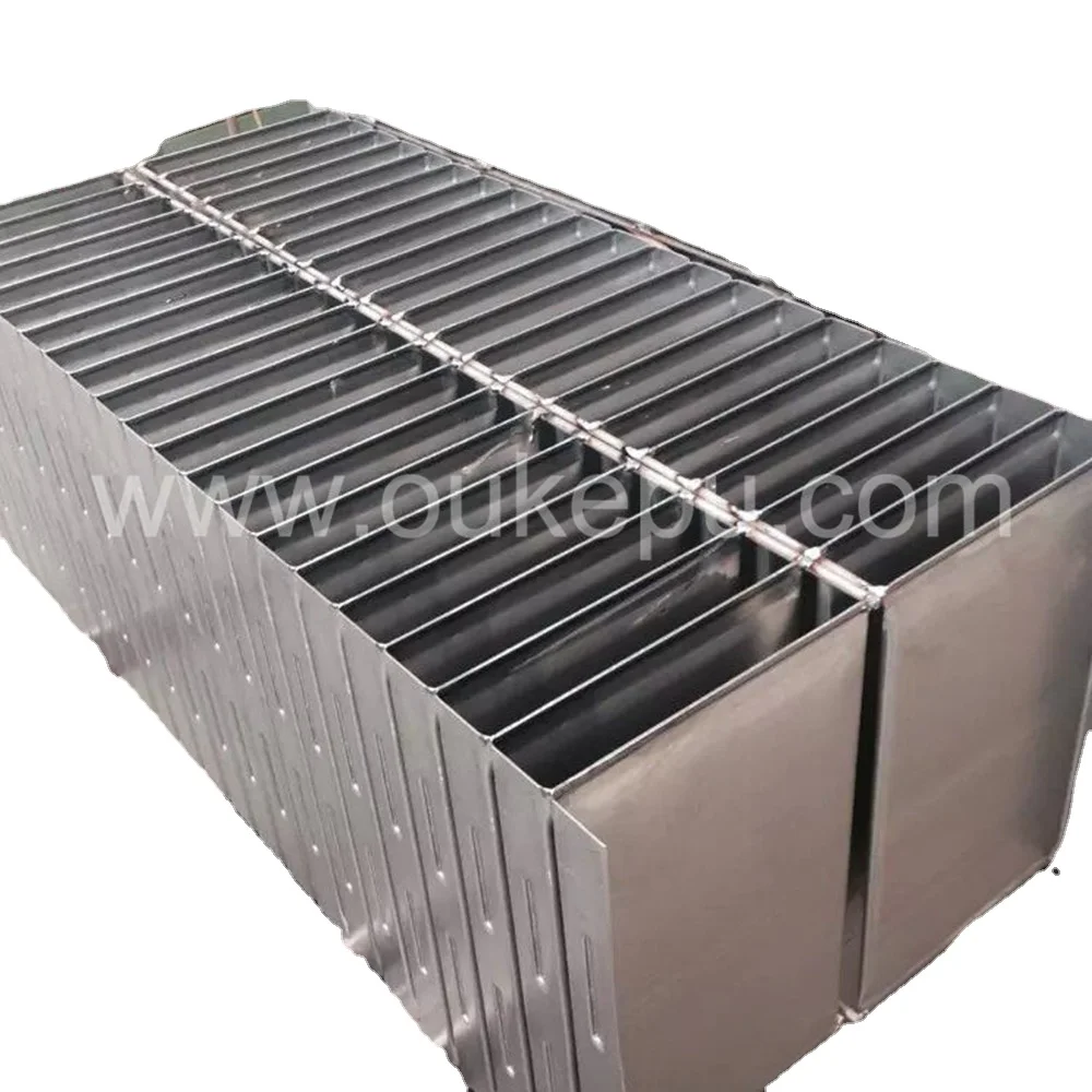 40mm fin pitch transformer Corrugated fin radiator manufacturer China