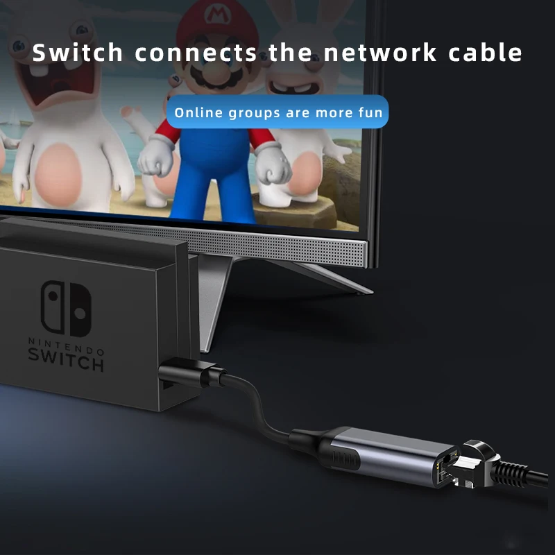 Usb-концентратор для зарядного устройства RJ45, 1000 м, USB-концентратор из алюминиевого сплава, BASIX, 1 порт, фабричная частная модель