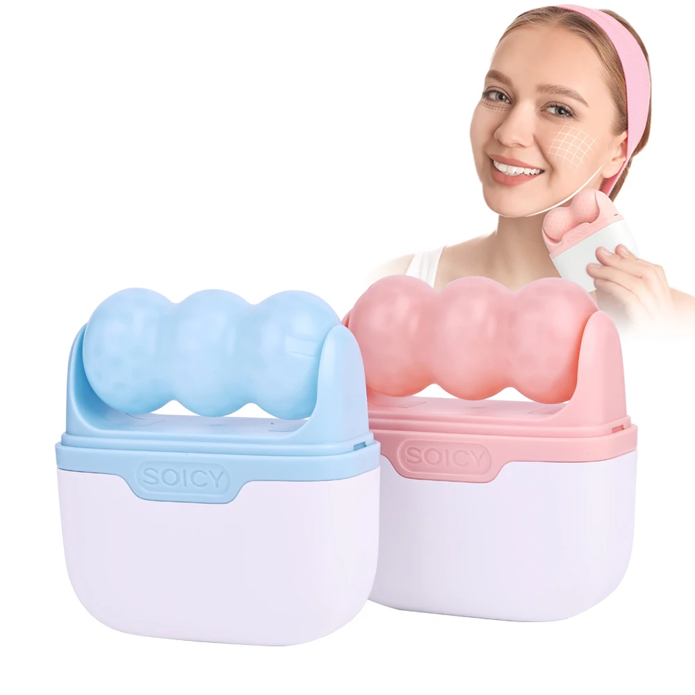 2022 Tuying wholesale Soicy skin derma iceroller facial ice roller face massager home use