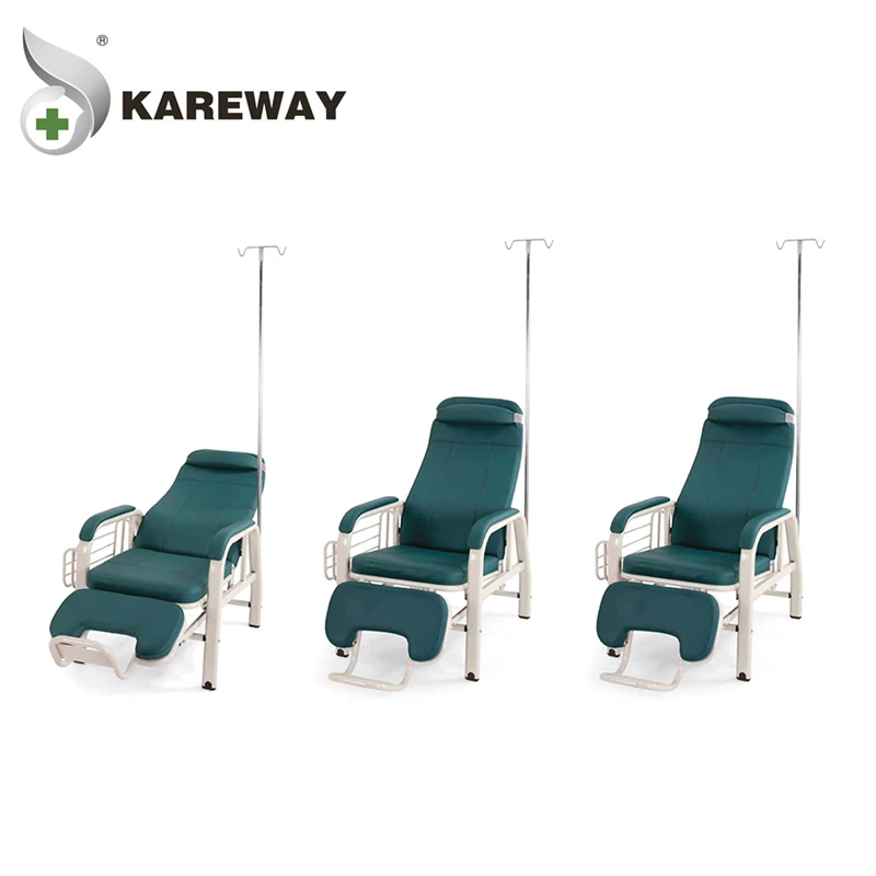 Supplier Wholesale High Quality Hospital Manual Patient Professional Reclining Dialysis Chair For Sale