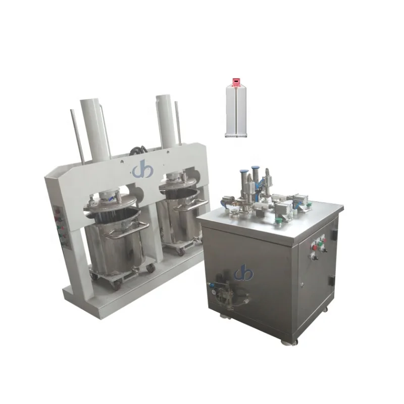50ml Dental  Silicone Impression material Dual Cartridge Filling Machine