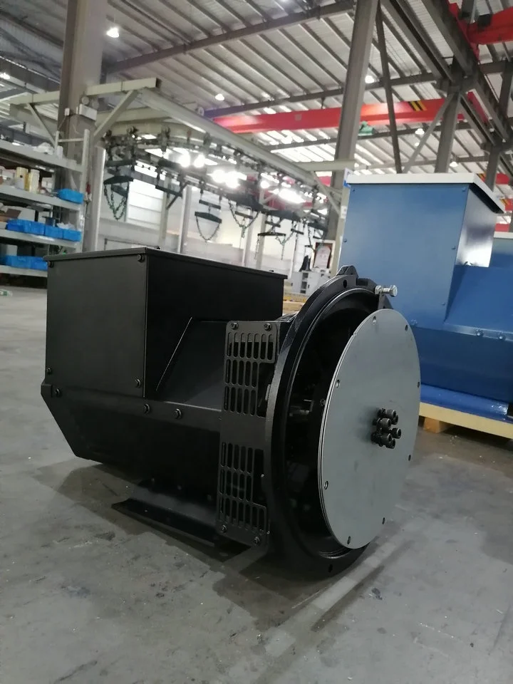 Power 1500rpm 50Hz 30KW brushless AC synchronous generator head 37.5kvaS three-phase double bearing diesel generator