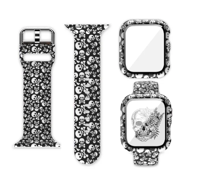 Роскошный мягкий силиконовый цветной ремешок для часов Apple iwatch 44 мм 40 мм 38 мм 42 мм ремешок для браслета iwatch серии 3 4 5 6 Чехол