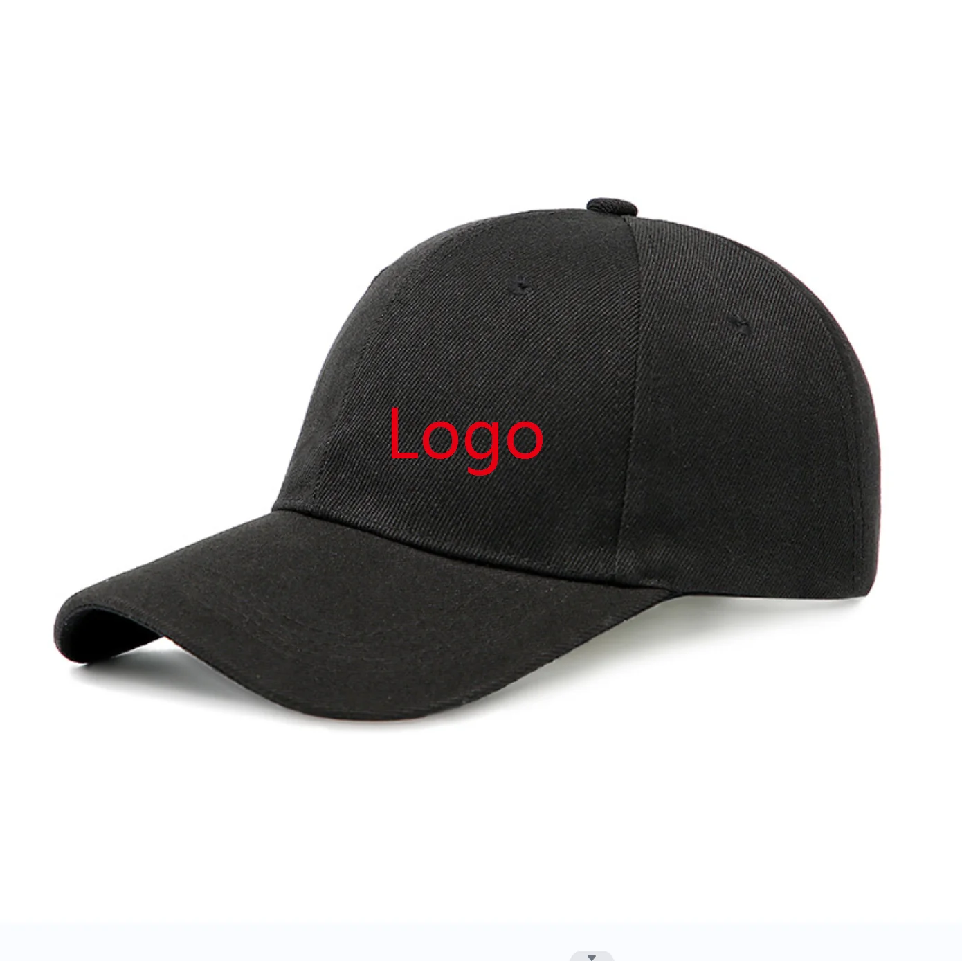 Cotton Canvas Cap With Customized Embroidered Logo High Quality Hats For Men And Women