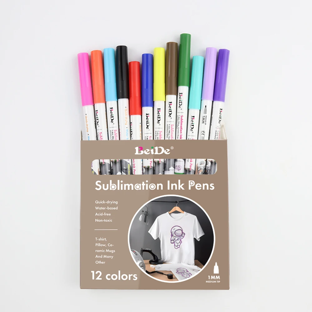 2024 Sublimation Ink Marker Heat press, Infusible ink pens Iron for Mugs, T-shirt