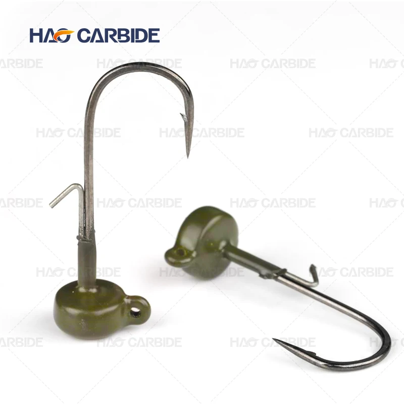 Bass Fishing Jig head fishing hook OEM tungsten ned jig head hook