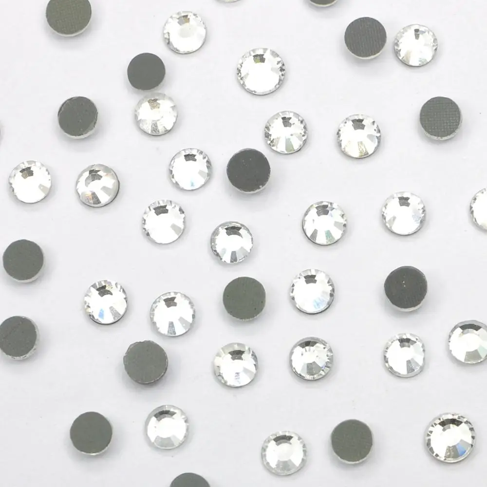 Drectly Sale ss6 ss8 ss10 ss16 ss20 ss30 crystal  hot fix rhinestones