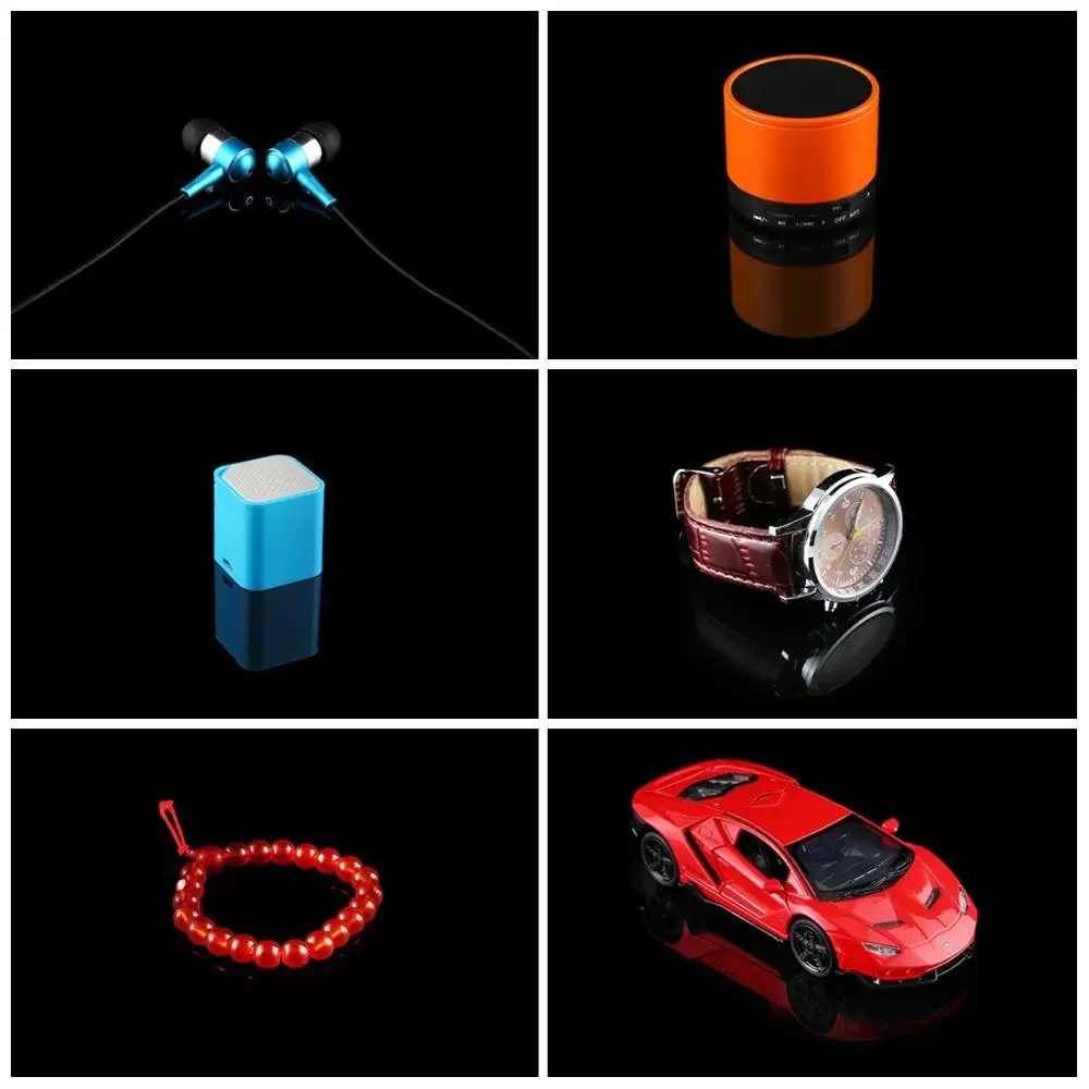 Latest PULUZ 40cm Photography Acrylic Reflective Display Table Background Board Customization Photo Display Reflector Board