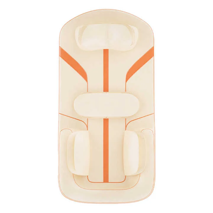 Терапевтический удобный Массажный коврик для кровати, матрас с подушкой шиацу, электрический массажный матрас