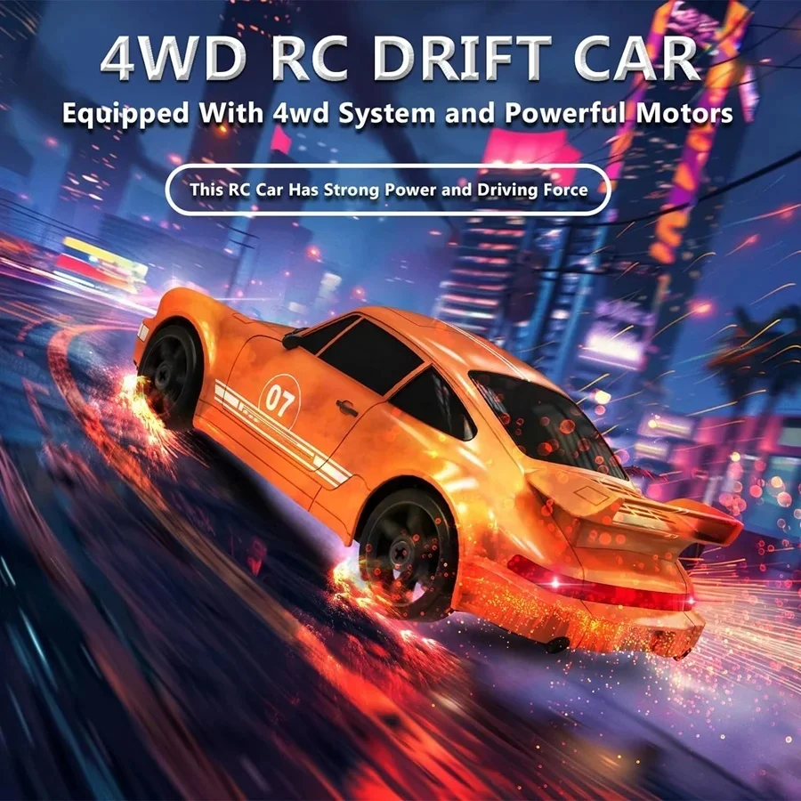 1/20 Turb Porsches Racing 4x4 Remote Control Car 4D Super RC Drift Cars High-Speed Radio Vehicle Model carros de control remoto