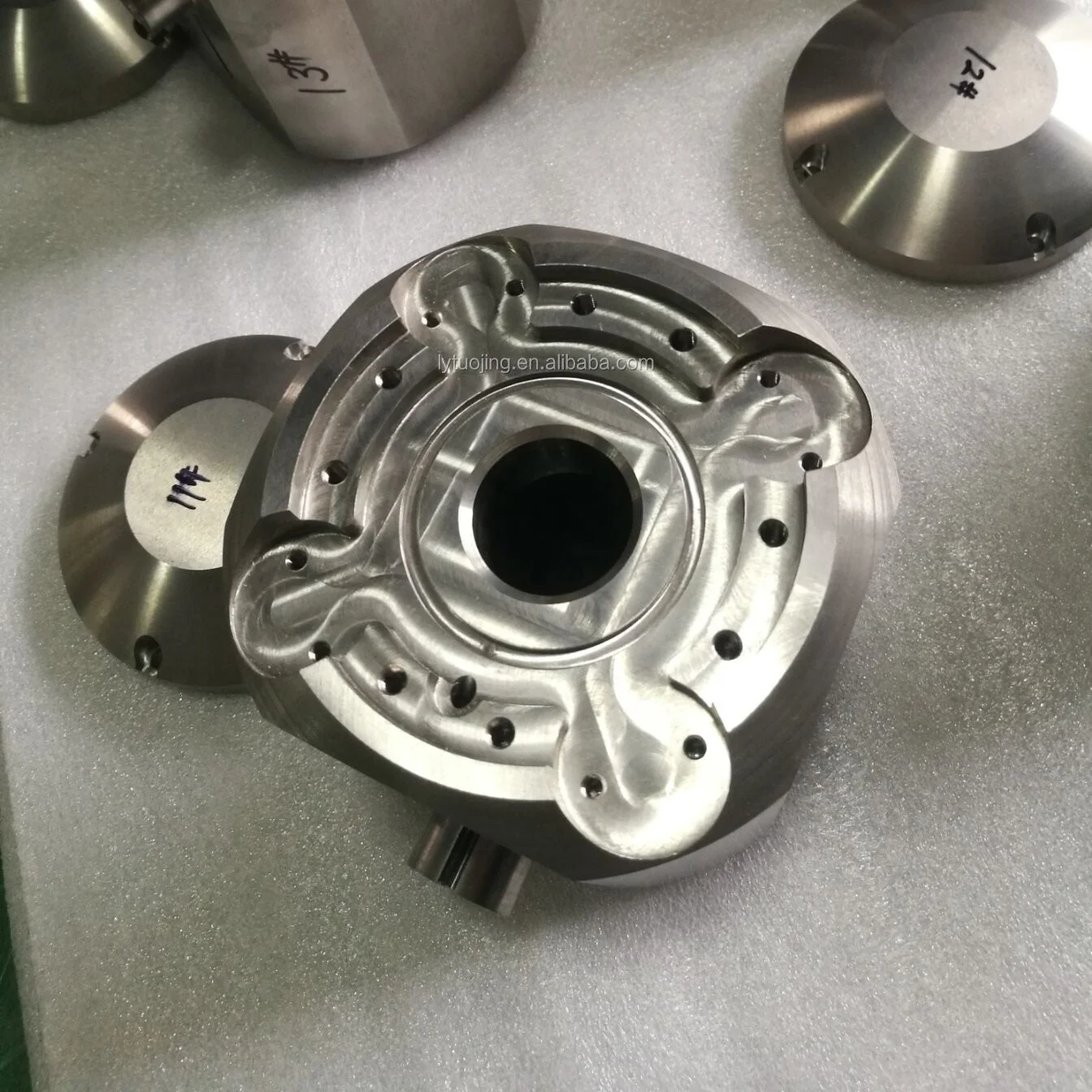 high density WNiFe tungsten nickel iron part tungsten heavy alloy part CNC machined part