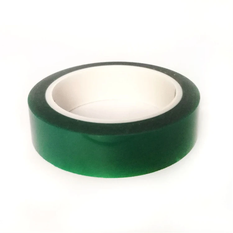 High Temperature Powder Coating Masking Polyester Tape 0.08 Green Pet High Temperature Tape