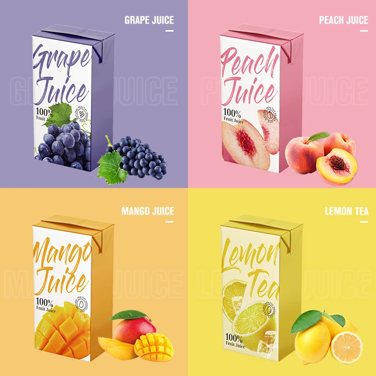 LISHI Custom Private Label Nutrition Fresh Lemon Juices Healthy 250ml 16Box 24Box Drinks Juice