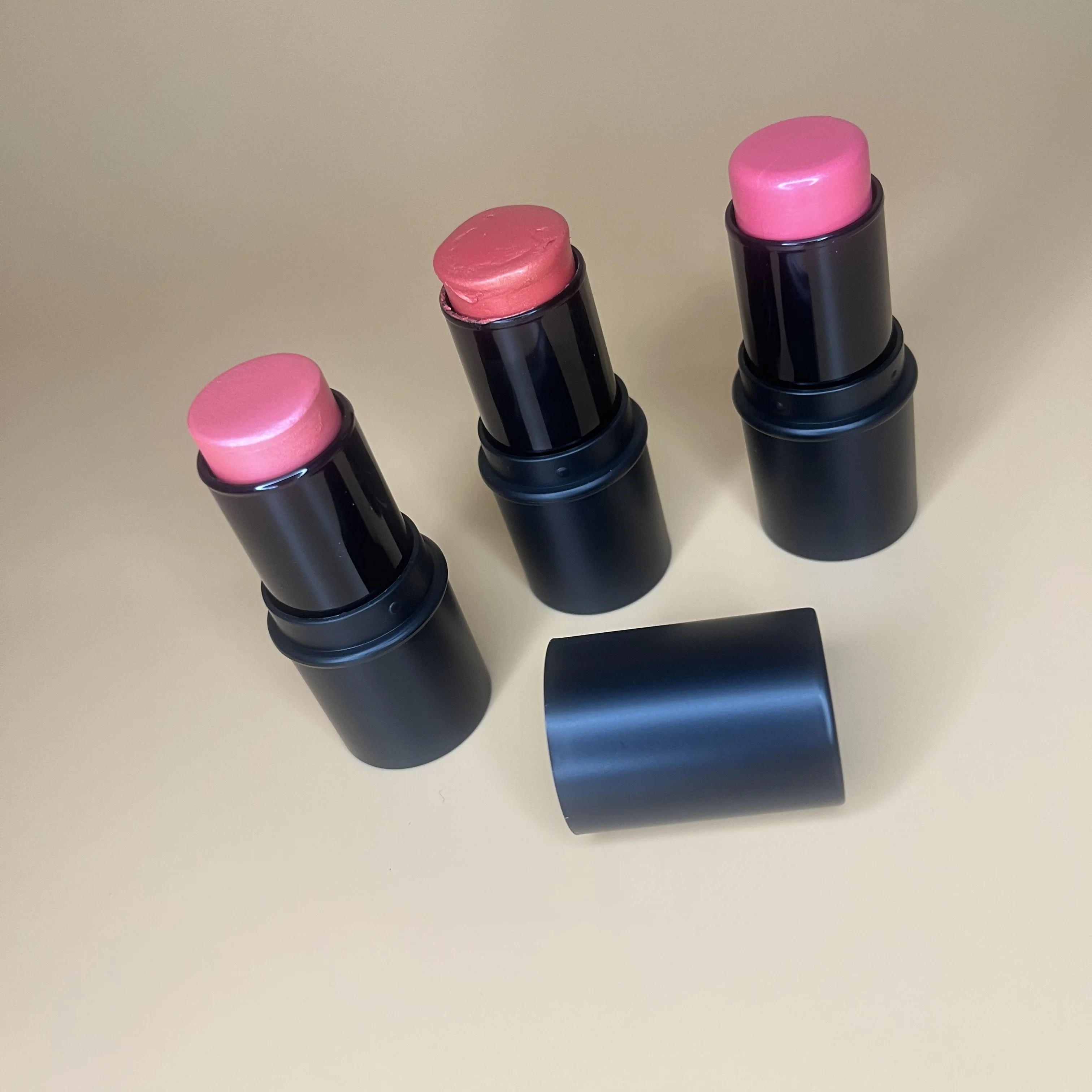 Custom logo cheek eye lips vegan cream makeup blush stick private label