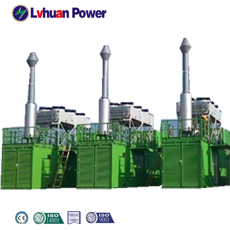 Cogeration CHP gas engine 500kw - 2mw bio gas generator plant