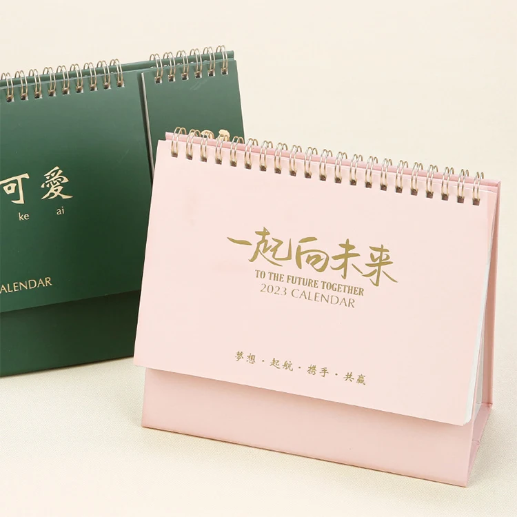 Fully Stocked 2023 Custom Printing 365 Day A Page Creative Mini Daily Desk Calendar