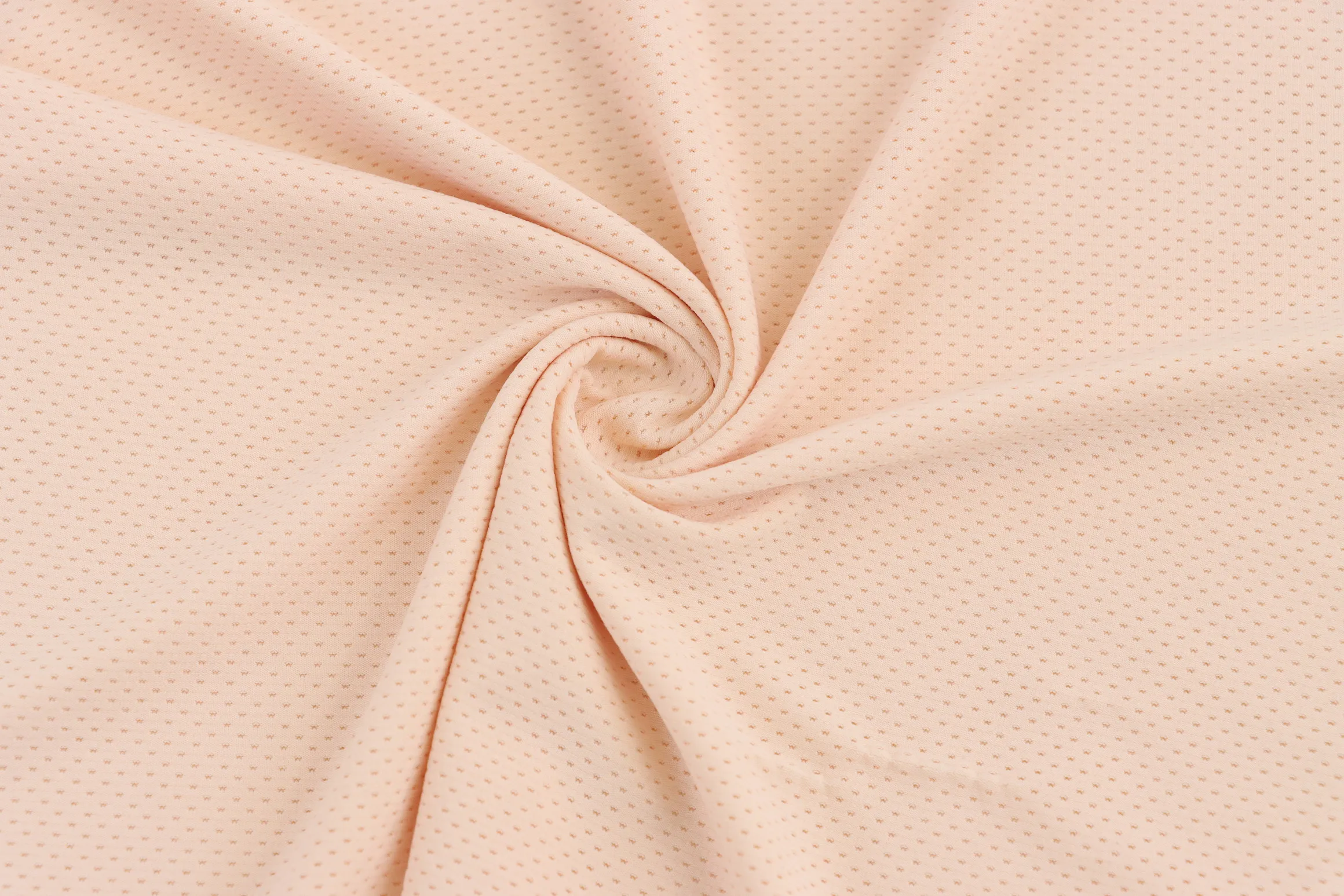 Cool and Breathable for Spring/Summer Season Polyester Spandex Knitted Jacquard Rib Net Fabric