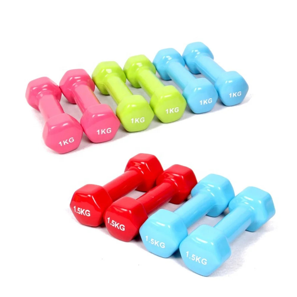 Reapbarbell Fashionable cheapest neoprene coated hexagon dumbbells