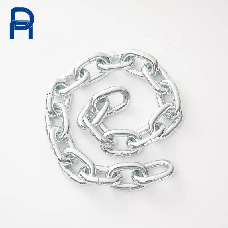 Electro Galvanized DIN766 Short Welded Galvanized Short Link Chain