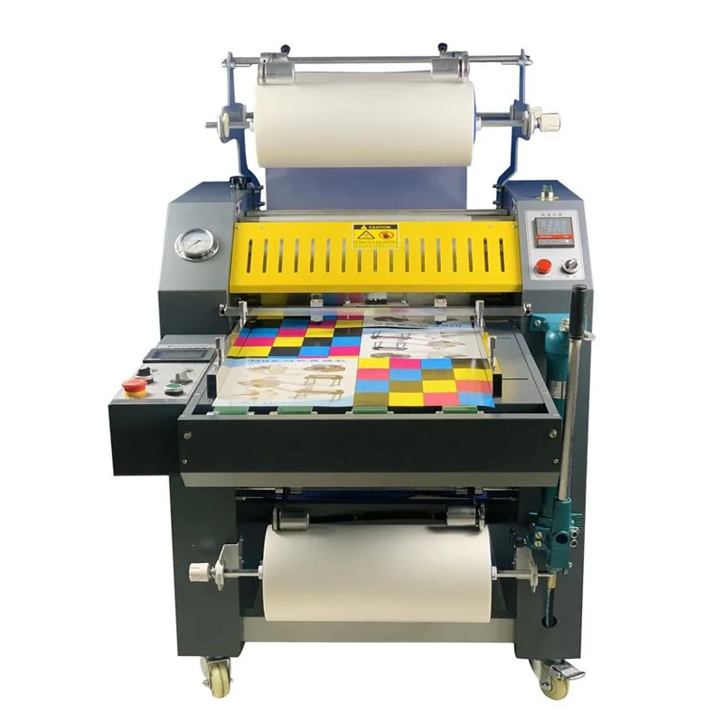 SG-500B most popular machine in China 490mm width hydraulic laminating machine with fast speed