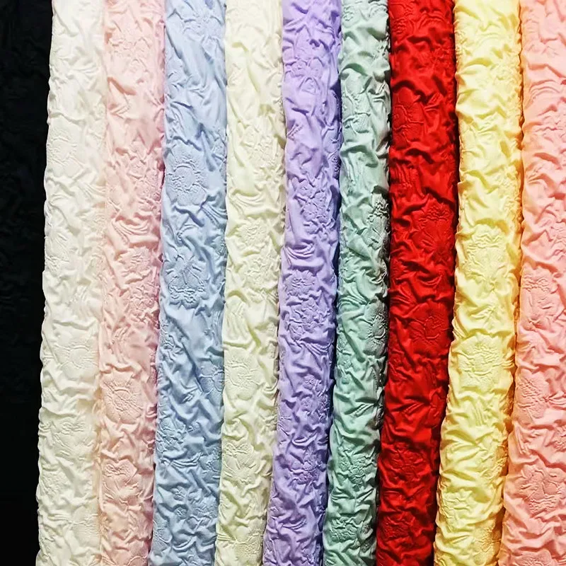 2022 Chinese Factory Best Selling Good Price Luxury Chiffon Velvet Burnout Print Burnout Silk Fabric French Silk Chiffon Fabric