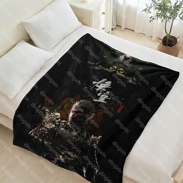 Оригинальные фабричные аниме одеяла Goku myth одеяло фланелевые мягкие с принтом на заказ