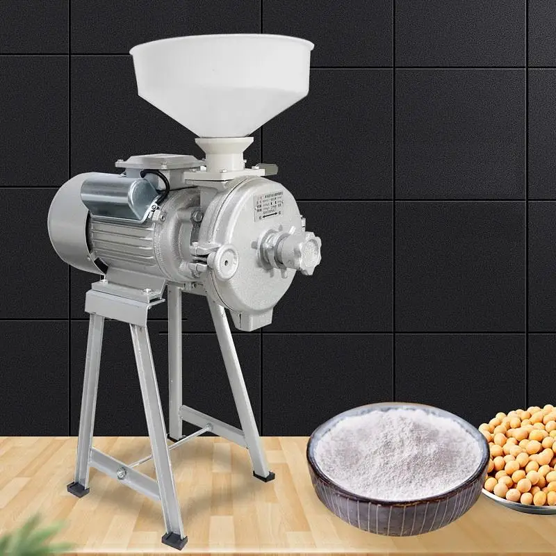 Cast iron head Flour Mill Machine Mini Flour Mill Machine For Home Small Wheat Flour Mill Machine