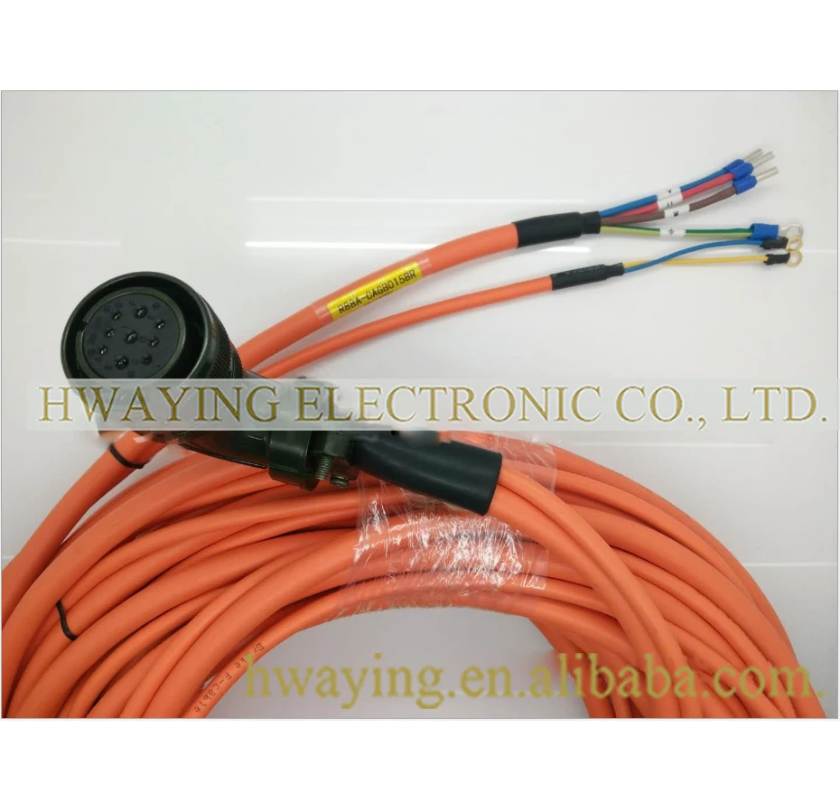 OMRON Servo силовой кабель R88A-CAGB003BR высокая гибкая буксирная цепь монтажный кабель