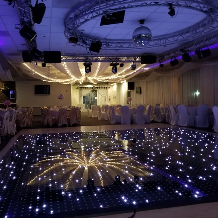 professional used  stage lighting entertainment equipment wedding Led plastic dance floor decals