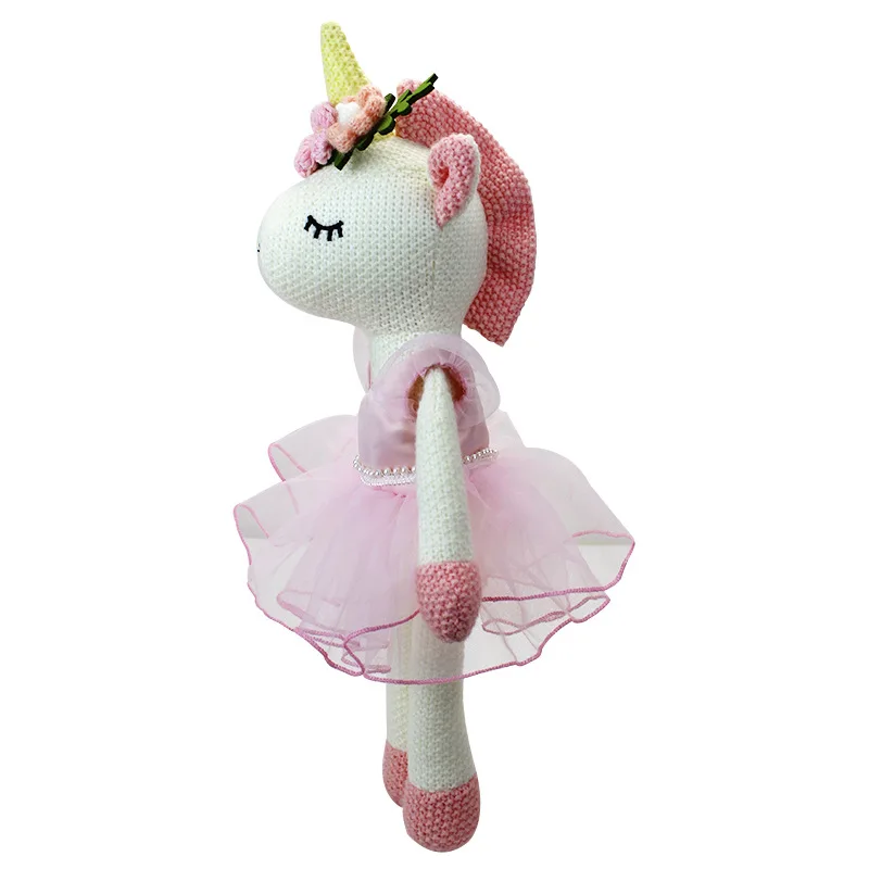 Новое поступление вязаные игрушки-амигуруми с единорогом
