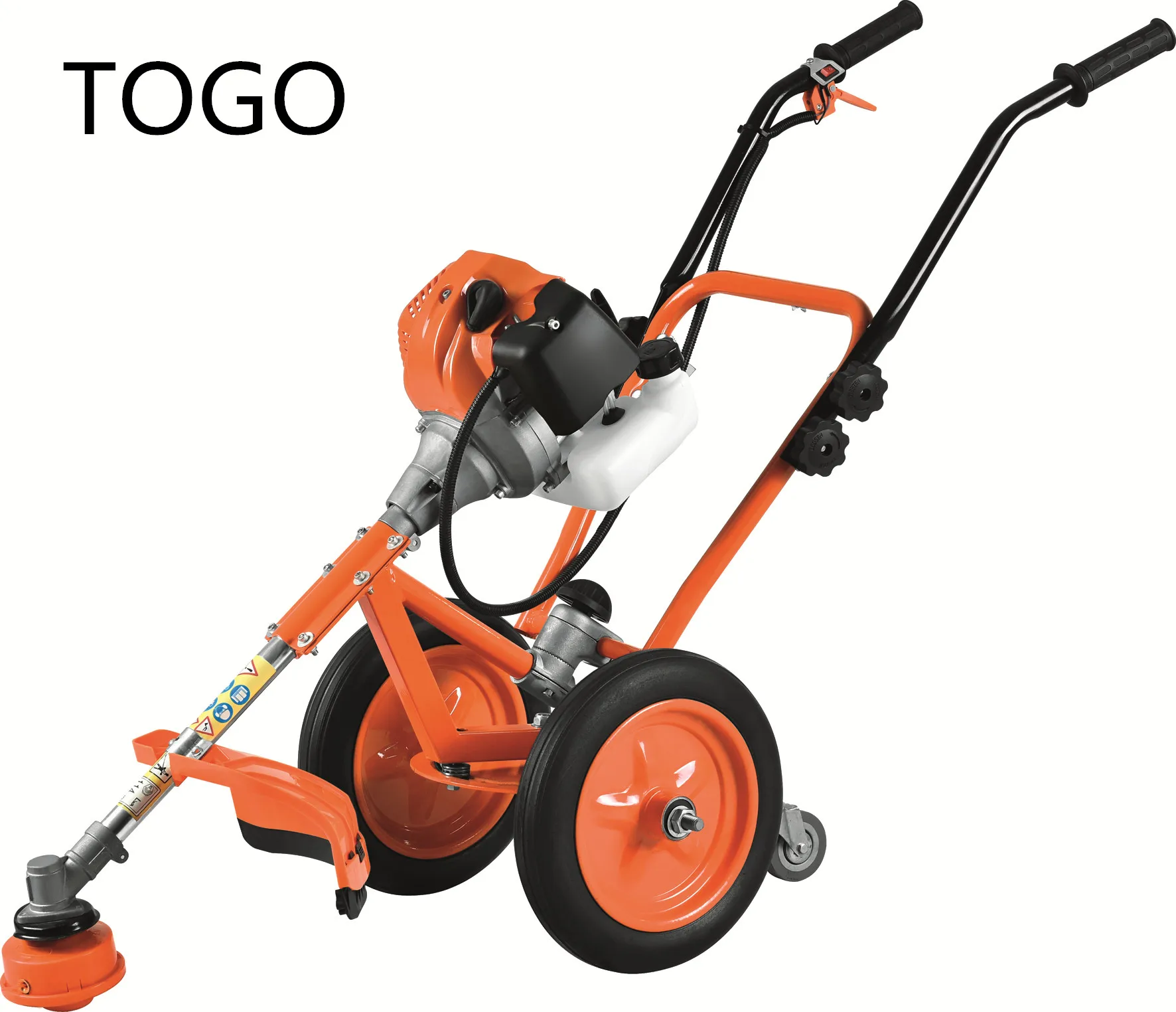 Chinese Factory 42.7cc hand push grass cutter with tool bag