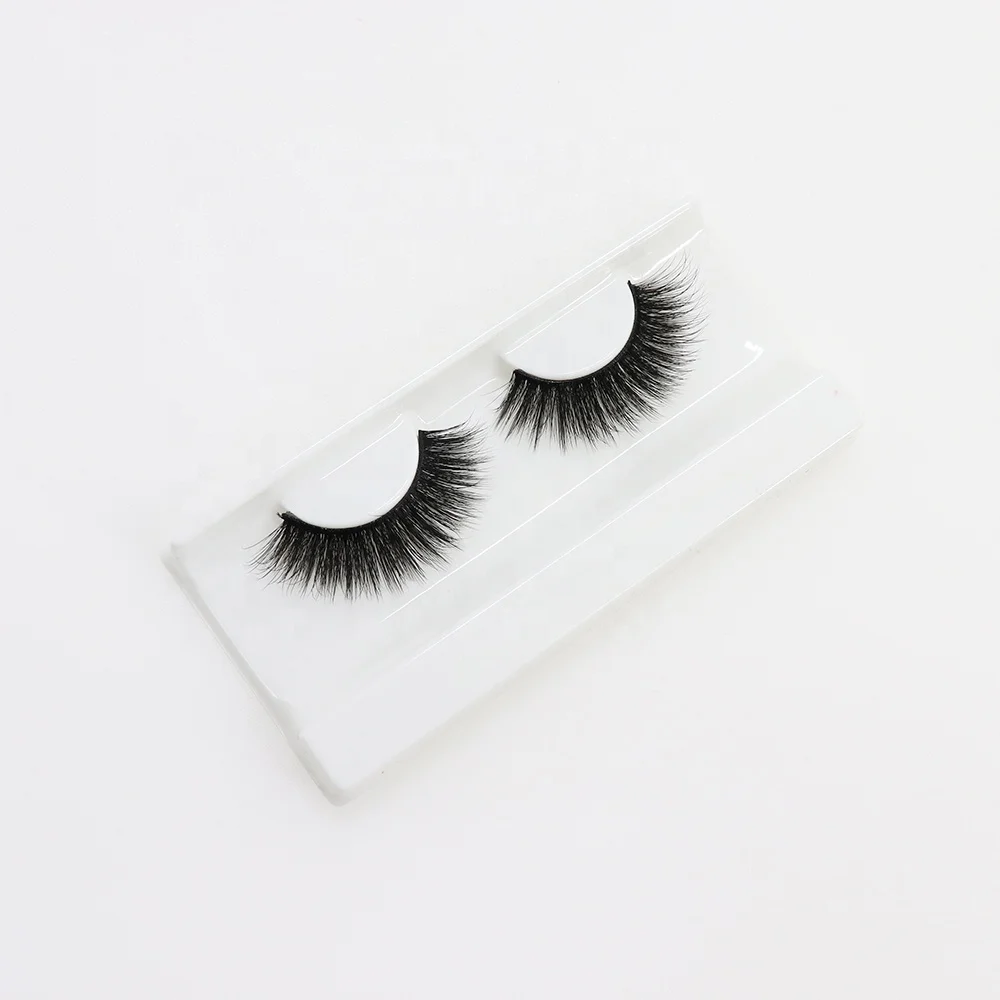 Natural Looking 6D Faux Mink Eyelashes Super Soft Band Synthetic Eyelash Qingdao Lashes Vendor