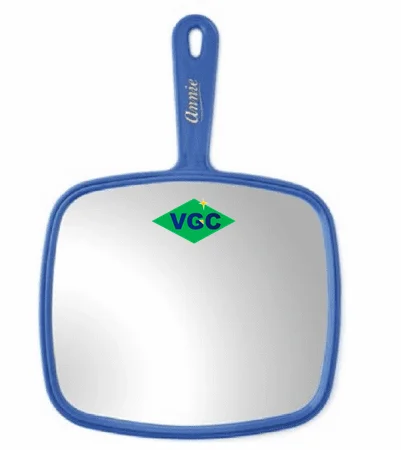 VGC Low Price Cosmetic Mirror in Hand Make Up Plastic Mirror TV Shape Hand-held Mirror