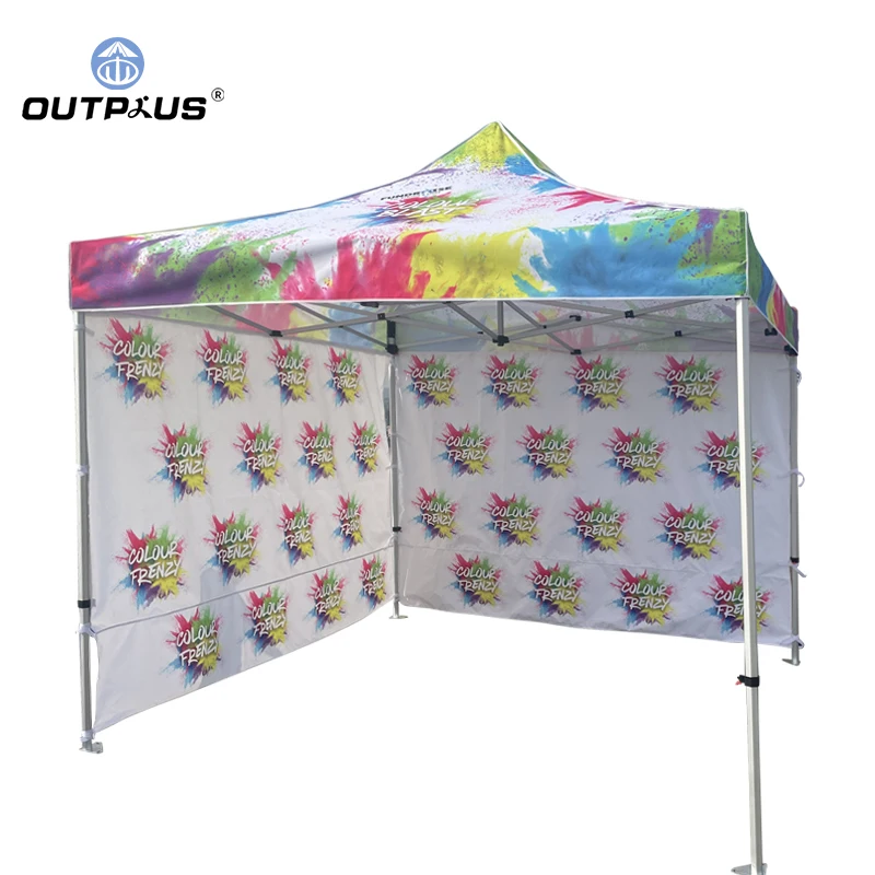 custom folding party trade show stretch  outdoor printed logo activity sunshade pavilion canopy  aluminium Exhibition tents