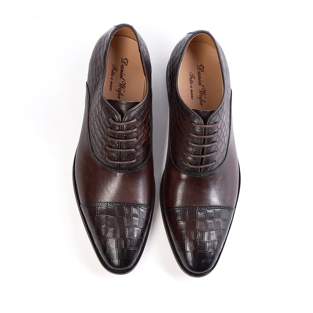 sh11517a Handmade italian shoes 2025 drop shipping leather mens shoes