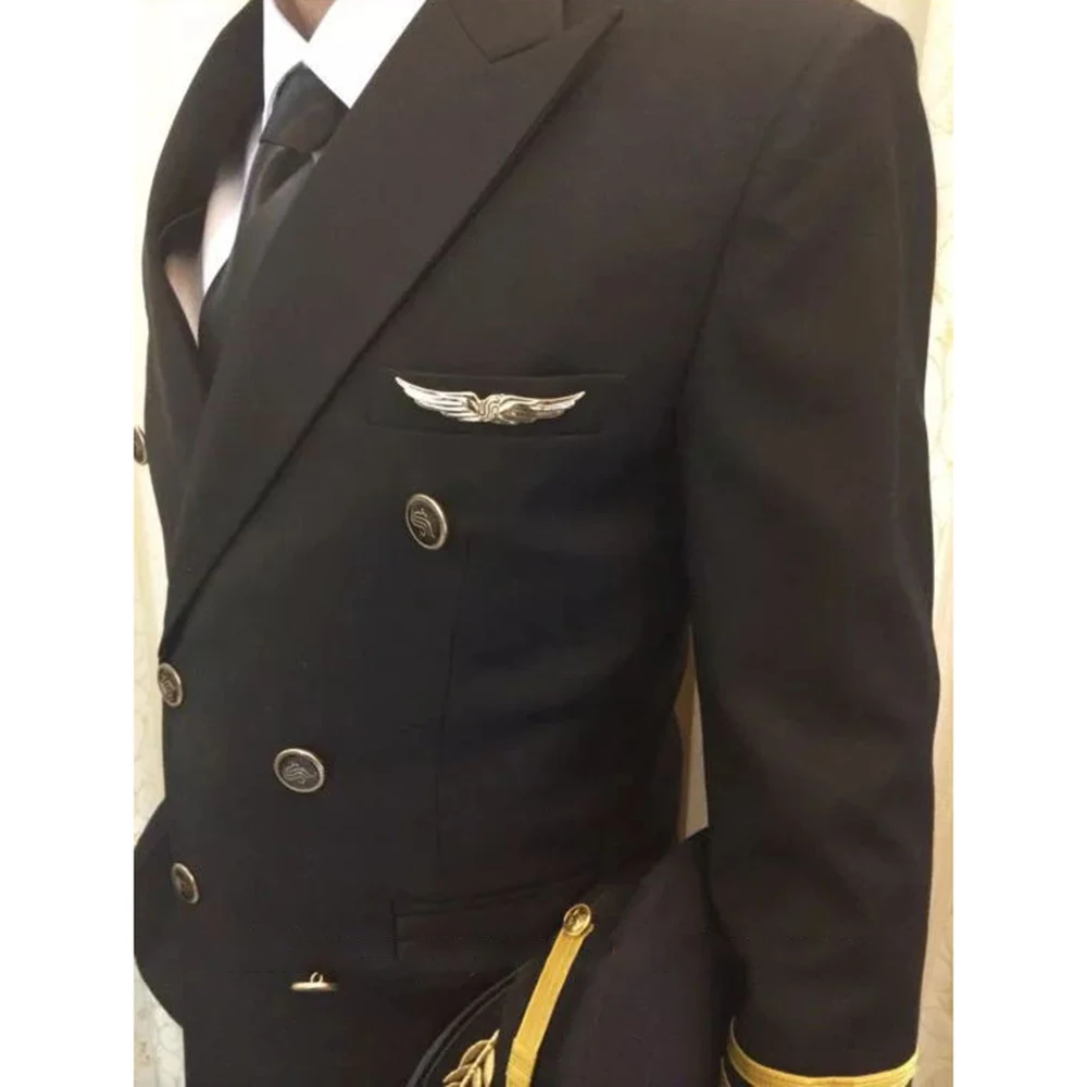 Pilot Uniform Flight Attendant Uniforms Flight Suit Men