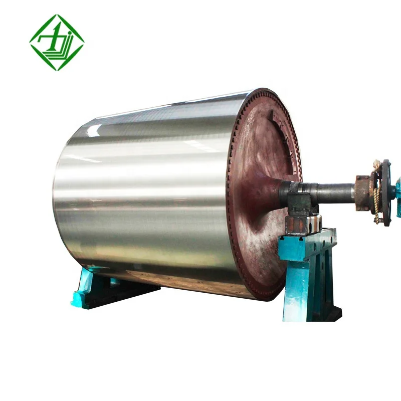 Cast Iron Yankee Dryer Cylinder With Rotary Joints Facial Tissue Paper Making Machine Parts Dryer