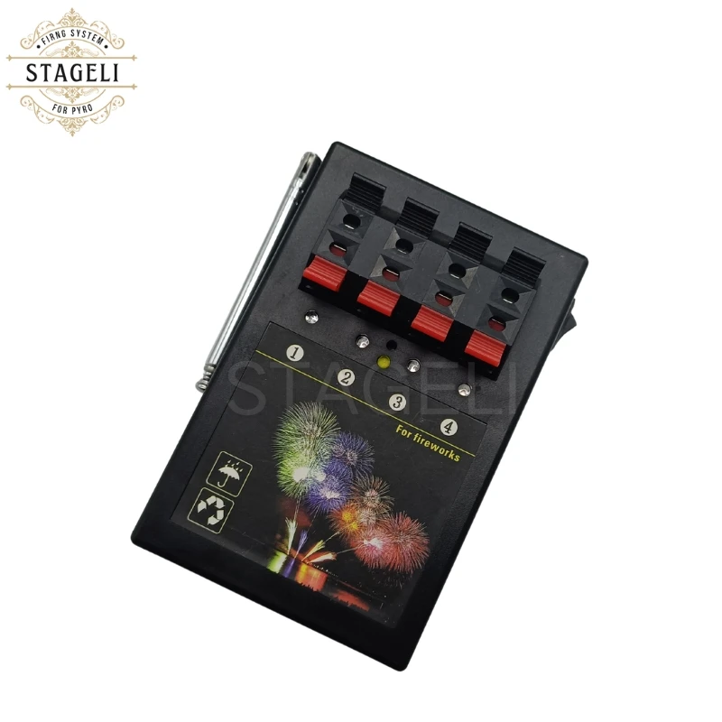 Quality Certification Cake Fireworks Firing System Long Distance Remote Control Plastic Safe for New Year Occasions
