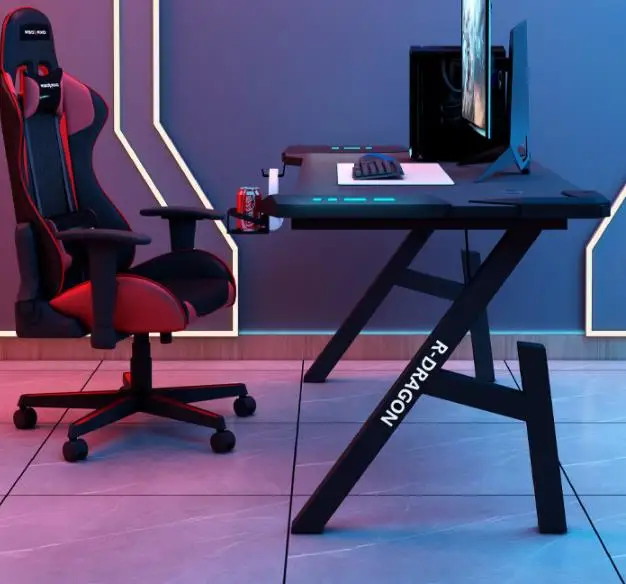 gamer esport set gaming chairs desk free sample net cafe gaming table  home desk Study table Writing desk