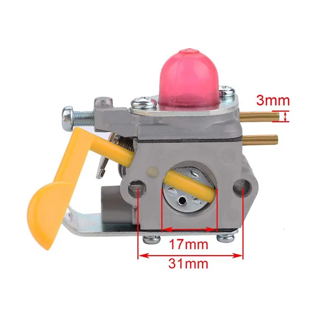 Poulan Weedeater String Trimmer Carburetor 530071752 545081807 for Zama C1U-W18 C1U-W24 FL20 XT260 Carb