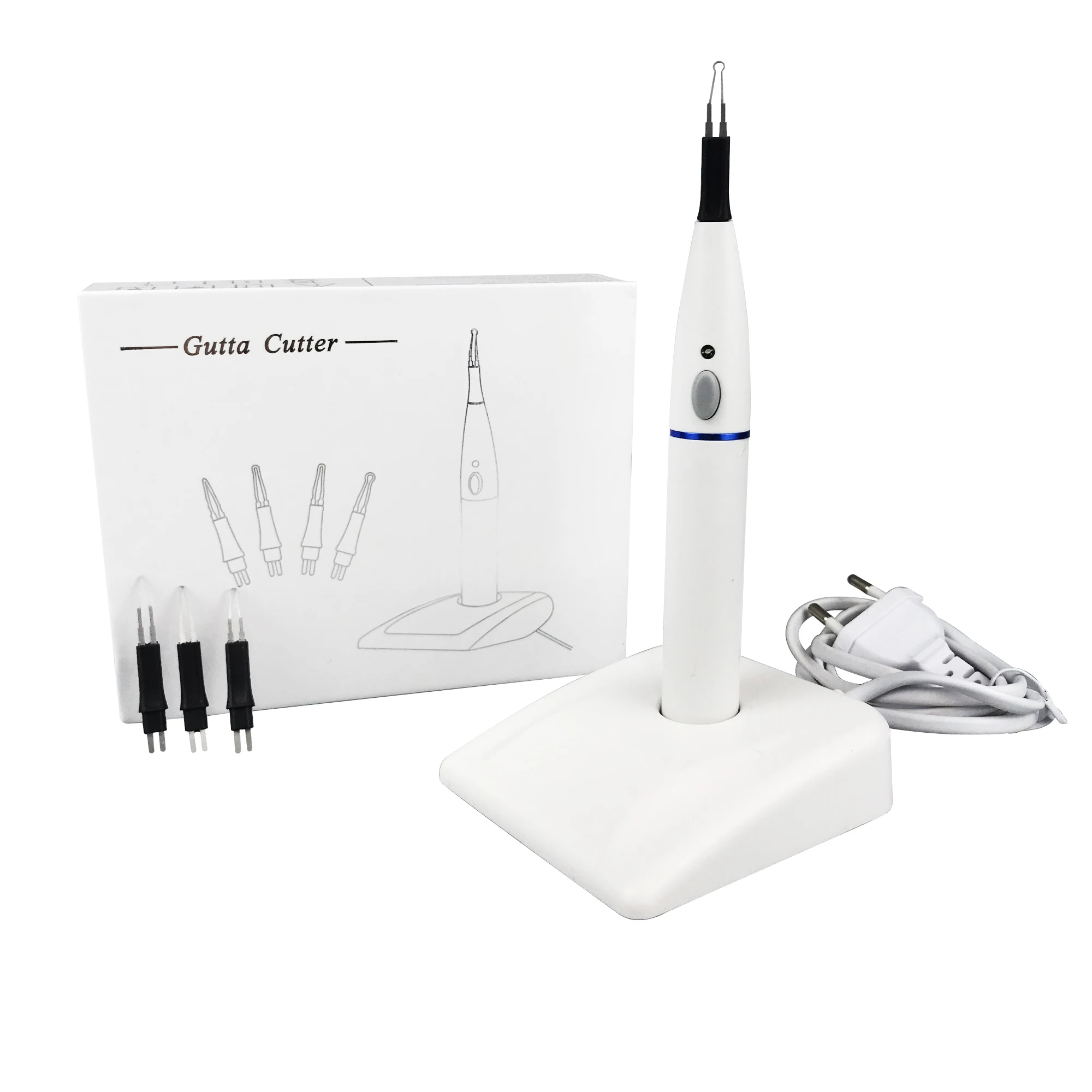 Wireless Dental Portable 4 Tips Gutta Cutter/Dental Electric Gutta Perch Cutter
