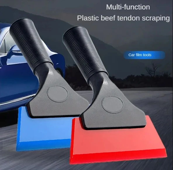 Car Film Tools Long Handle Scraper To Catch The Water Soft Hard Cattle Cattle Soft Scraper Glass Water Catchers Film